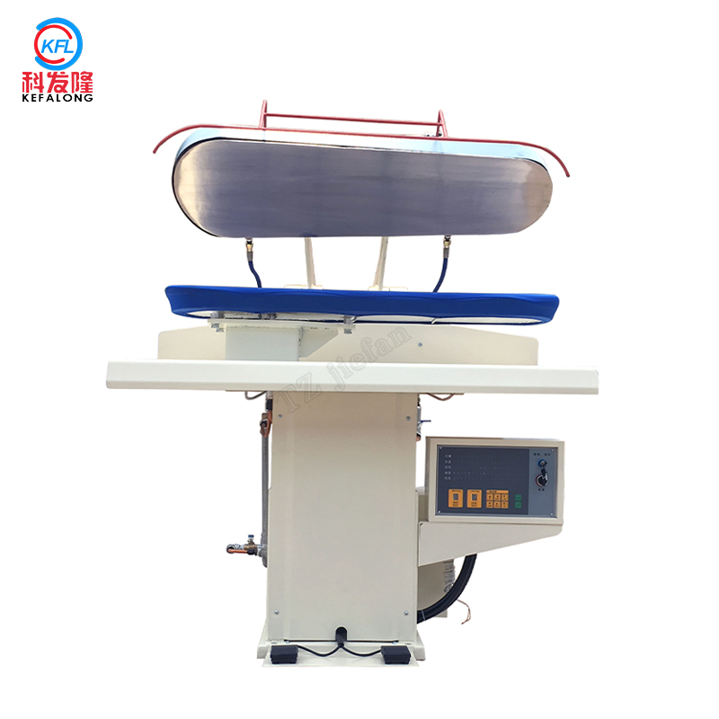 Kefalong เครื่องรีดผ้าแบบกดเชื้อรา Press ironer Equipment for Garment Factory