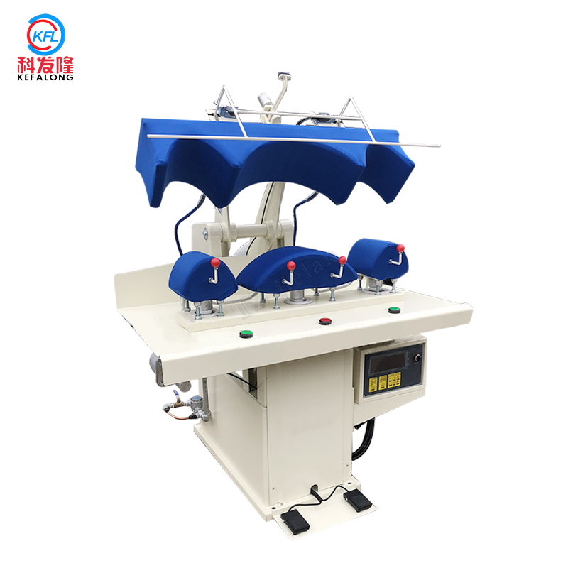 Kefalong เครื่องรีดผ้าแบบกดเชื้อรา Press ironer Equipment for Garment Factory