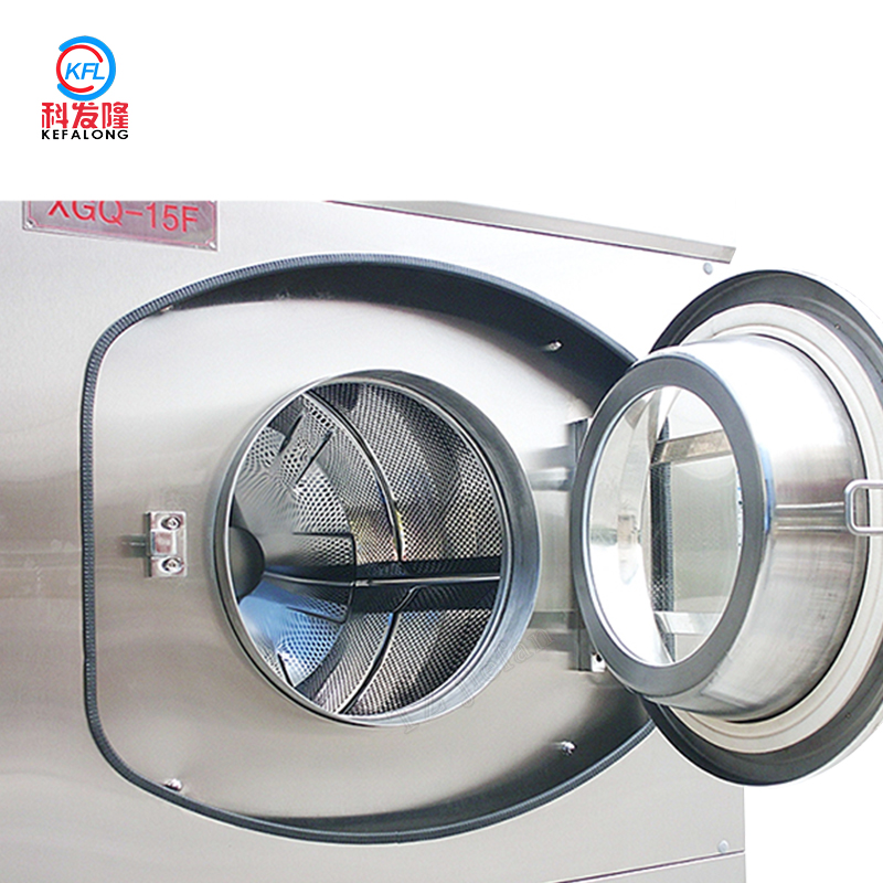 KEFALONG โรงพยาบาลโรงเรียน 50 กก. เครื่องขจัดน้ำออกสำหรับซักรีดเพื่อการพาณิชย์ เครื่องซักล้างอุตสาหกรรม เครื่องแยกกาก